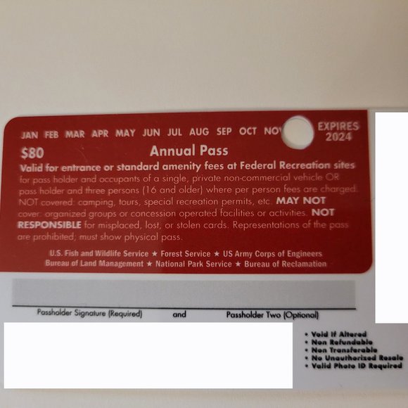 REI Other America The Beautiful National Park Pass For 224 Poshmark